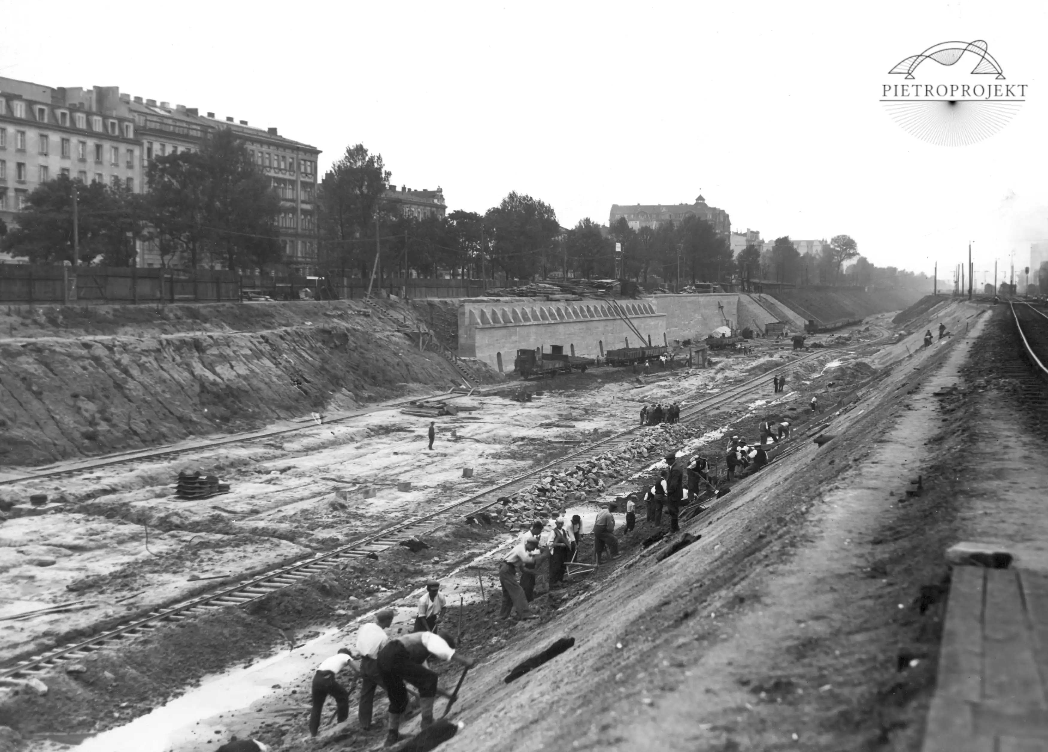 Budowa tunelu linii średnicowej w Warszawie